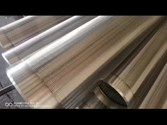 Tela de Johnson com a extremidade soldada do anel