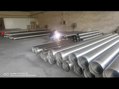 poço de água da solda - extremidades do anel da tela