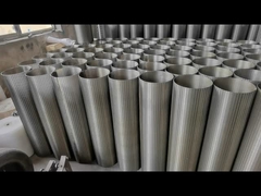 Filtro de tela do fio da cunha