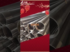 SS304 Tubo de tela de arame de cunha não entupido