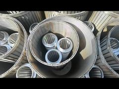 Ecrã de arame de cunha em forma de veia de aço inoxidável invertido