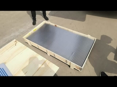 painéis de tela de arame de cunha de aço inoxidável