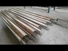 Malha de fio de cunha de soldagem pontual para filtragem efetiva de líquidos