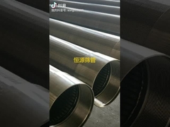 Aço inoxidável Johnson Wedge Wire Screen Nozzle personalizado