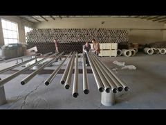 Tubo de filtro de óleo de arame em cunha com ranhura de 0,5 mm em aço inoxidável 316L