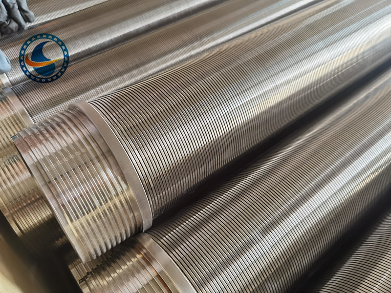 SS 304 Resistência à corrosão Johnson Well Screens para controle de areia