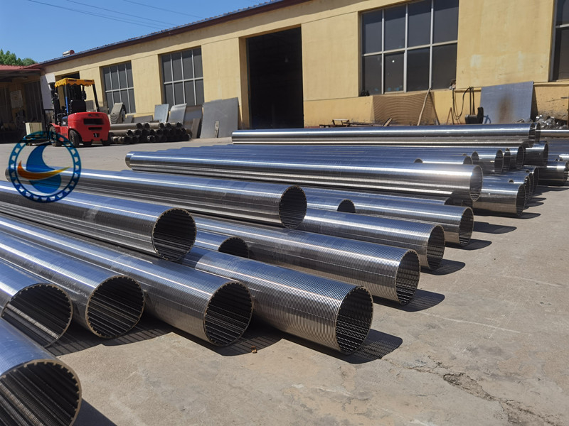 Ecrã de fio de água de fenda contínua baseado no tipo Johnson Rod