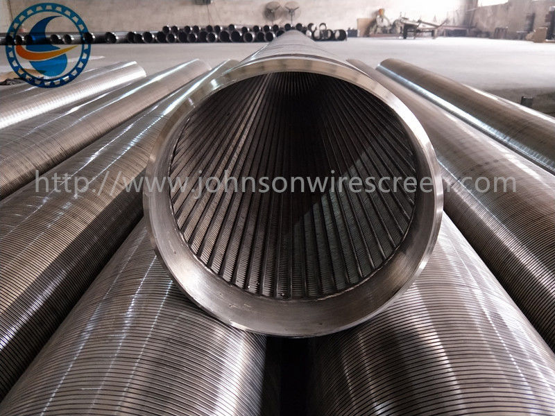 SS 304 Resistência à corrosão Johnson Well Screens para controle de areia