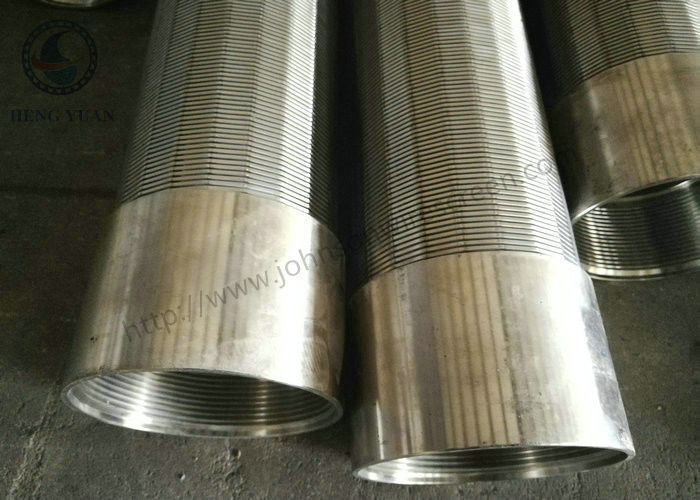 Filtro de tela de fio de cunha SS304 não entupido para filtros de grade fina rotativos