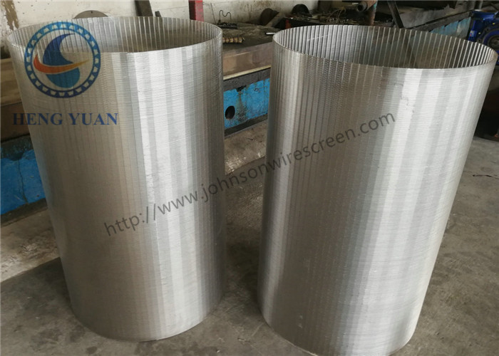 304 SS Johnson Screens Groundwater And Wells V dão forma para o filtro de cilindro