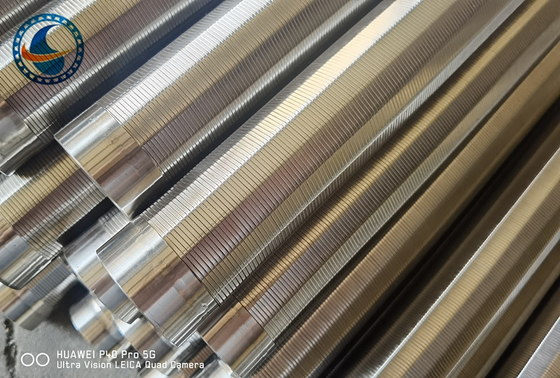 Processamento de alimentos Johnson Vee Wire Screen com tamanho de malha 1mm-100mm