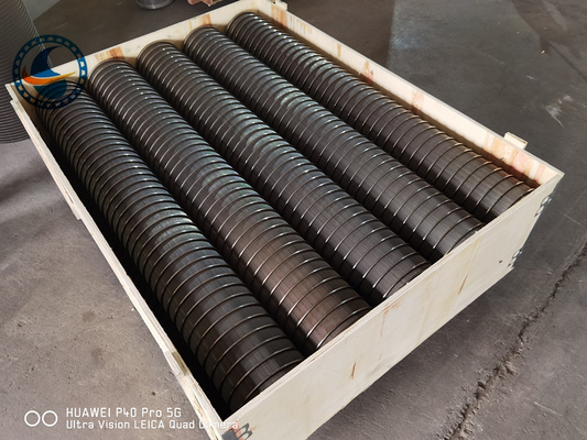 Ss 316l Rede de fios de cunha invertida para uso industrial