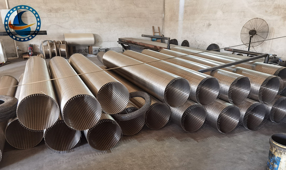 Long Life Slot de aço inoxidável 30 Johnson Tipo Oil Well Screen