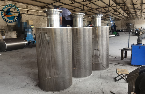 Tambor de tela rotativa eficiente e durável para aplicações industriais
