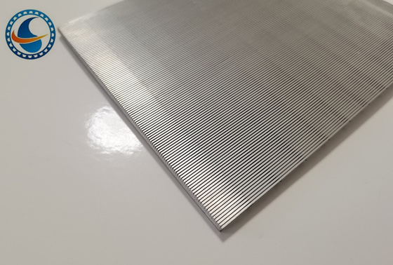 Painéis de tela de aço inoxidável 316L Slot 0,02 mm