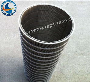 Cilindro giratório durável da tela para o entalhe do tratamento de águas residuais 0.05mm-50mm
