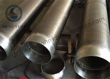 Entalhe do poço de água 1,0 milímetros de aço de Johnson Wedge Wire Screens Stainless