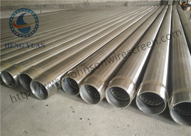 Resistência de corrosão forte do filtro do fio de Johnson Wedge Wire Screens Wedge do SUS 304