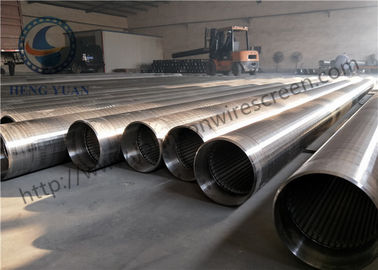 304 categoria Johnson Stainless Steel Well Screens para o tratamento de águas residuais