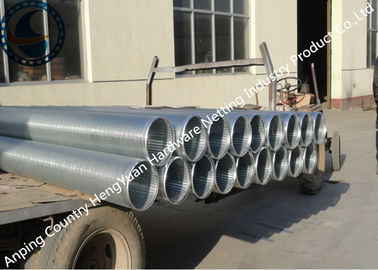 Limpeza fácil da grande filtragem de Johnson Wedge Wire Screens For da zona aberta