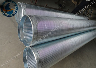 Comprimento mecânico da gota de pressão 10-3000mm de Johnson Wedge Wire Screens Low da força