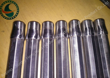 A flange entalhada Johnson Vee Wire Screen, fio da cunha cobre resistente aos ácidos