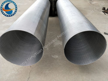 Painéis da tela de fio da cunha do tratamento de desperdício, forma Johnson Wire Screen de V