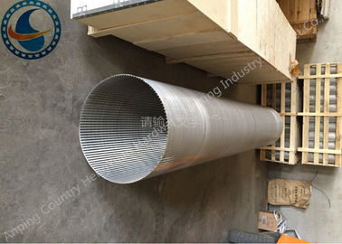 Resistência do Abreaction de Mesh Non Clogging Capabilities High do fio da cunha dos SS 304
