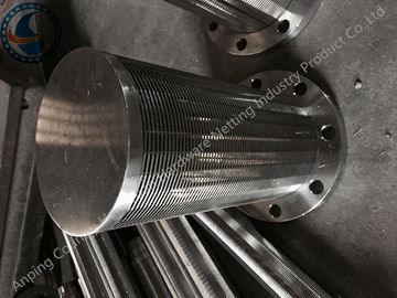 Fio resistente Mesh Highly Corrosion Resistant Material da cunha que obstrui-se não