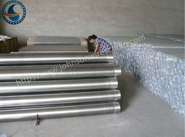 Poço raso Johnson Stainless Steel Well Screens com o certificado do ISO/CIQ/GV