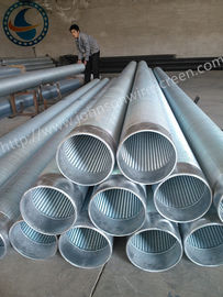 Johnson Screen Pipe soldado completo, tubulação boa de aço inoxidável para a perfuração do poço de água