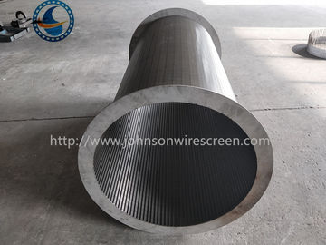 A instalação soldada completa de Mesh For Wastewater Treatment Easy do fio da cunha