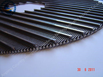 Vee Shape Sand Dewatering Screen, tela inoxidável personalizada da peneira