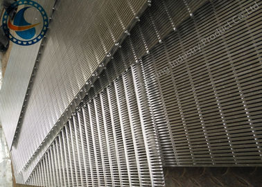 V dão forma à tela de fio da cunha almofadam para a limpeza de auto do processamento mineral