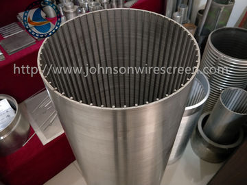 Tela de Rod Based Tubular Wire Wrapped para o material de aço inoxidável dos robôs de cozinha