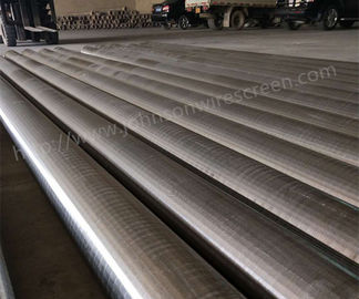 SS 316 litro comprimento envolvido fio da tela/Johnson Well Screen 6000mm