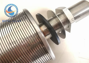 Elevada precisão 316L Johnson Water Filter Nozzle 1 1/4