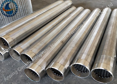 Tela de fio de aço inoxidável de Johnson Water Well Screen Tube/Johnson V
