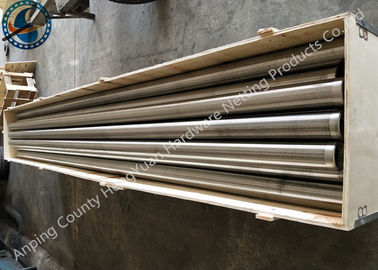 5800mm Johnson Wedge Wire Screens/poço de água de aço inoxidável - tubo da tela