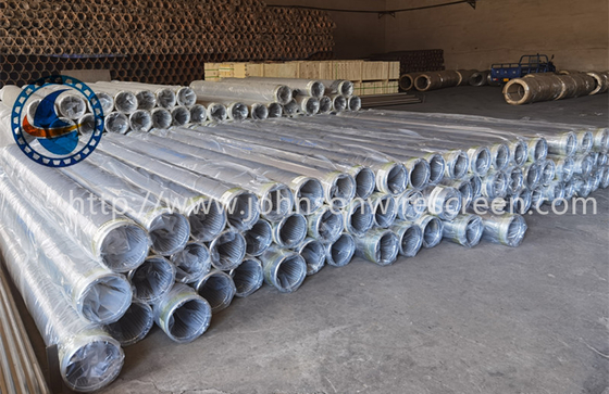 219mm aço inoxidável Johnson bem de água tela 1.0mm slot