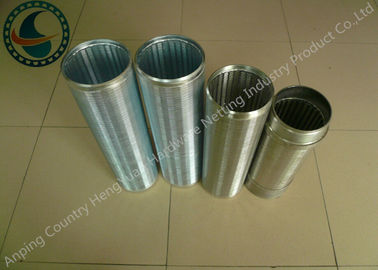O fio de V fere o material de Mesh Stainless Steel 304 do fio da cunha da tela para o filtro de água