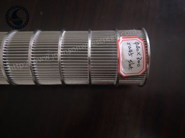 304 de aço inoxidável tela de fio de solda OD da cunha 40mm para a filtragem