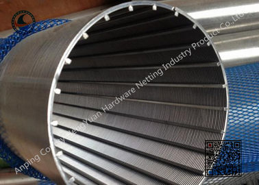 Tela de fio Johnson Well Screen Tube de aço inoxidável da cunha da elevada precisão