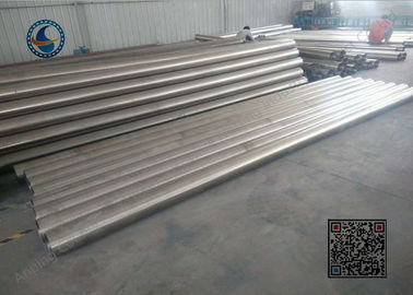 Vee Profile Wire Screen de aço inoxidável/Vee Wire Wrapped Screen Tube