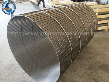 Águas residuais internas de Mesh Drum Full Welded For do fio do diâmetro 1250mm