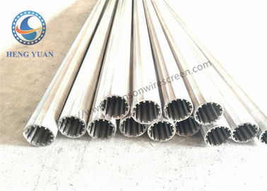 tela de fio de 40mm O.D Stainless Steel Wedge, controle de Johnson Filter Screen For Sand