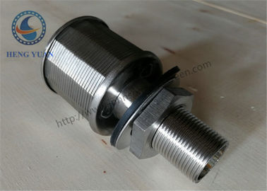 316L de aço inoxidável NPT rosqueou o sistema do tratamento da água do bocal do filtro de água