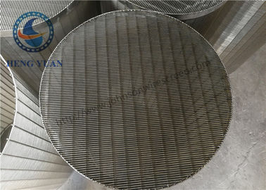 Forma de aço inoxidável do furo do entalhe de Johnson Water Filter Screen Pipe