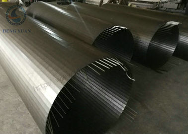 Ferida Johnson Stainless Steel Well Screens do envoltório do fio para o equipamento do filtro