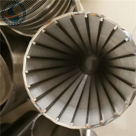 V deu forma ao entalhe Johnson Screen Pipe For Screening do fio 0.75mm